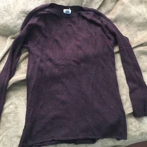 Burgundy sweater